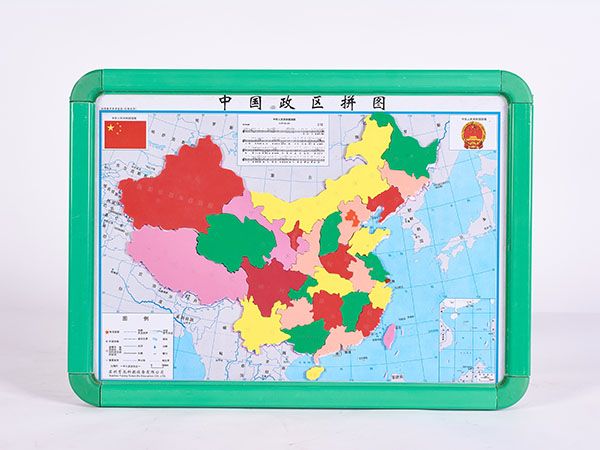 中国政区拼接模型